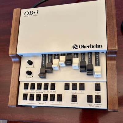 Oberheim OB3 Drawbar Organ Expander Module Like New OB-3 | Reverb