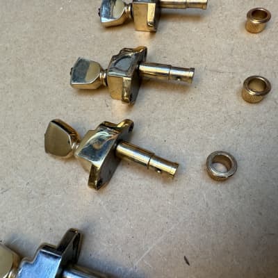 Gibson Vintage firebird banjo style tuners gold image 10