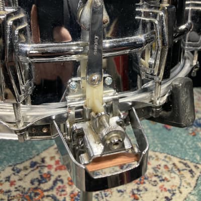 Ludwig 14"x5" 410 Super Sensitive Snare Drum. Early 1960s Pre-Serial Number - Chrome Over Aluminum. image 11
