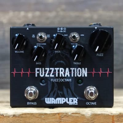 Wampler Pedals Fuzztration Vintage-Inspired Tones Fuzz / Octave Effect Pedal for sale