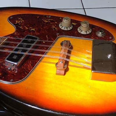 Kingston Electric Mandolin 1965 - Sunburst Orange image 8