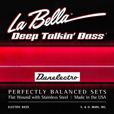 La Bella Bass Strings Danelectro Longhorn 760-FD 42-83 Ball Ends 40" Length