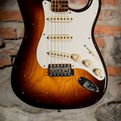 Fender CS Limited Edition Stratocaster 57 Rosewood Neck Journeyman Relic Chocolate (Cod.515) image 2