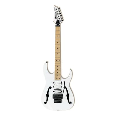 ギター Ibanez PGM300 Paul Gilbert Ibanez PGM300 Paul Gilbert Signature MIJ White Edge Lo Pro – Soul