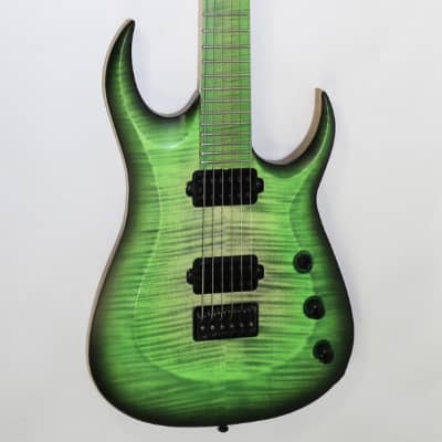 Aviator Guitars Predator 6 2018 Poplar Burl / Charcoal Burst | Reverb