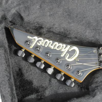 Vintage Charvel Randy Rhoads Red Flying V Guitar W Original Case image 6