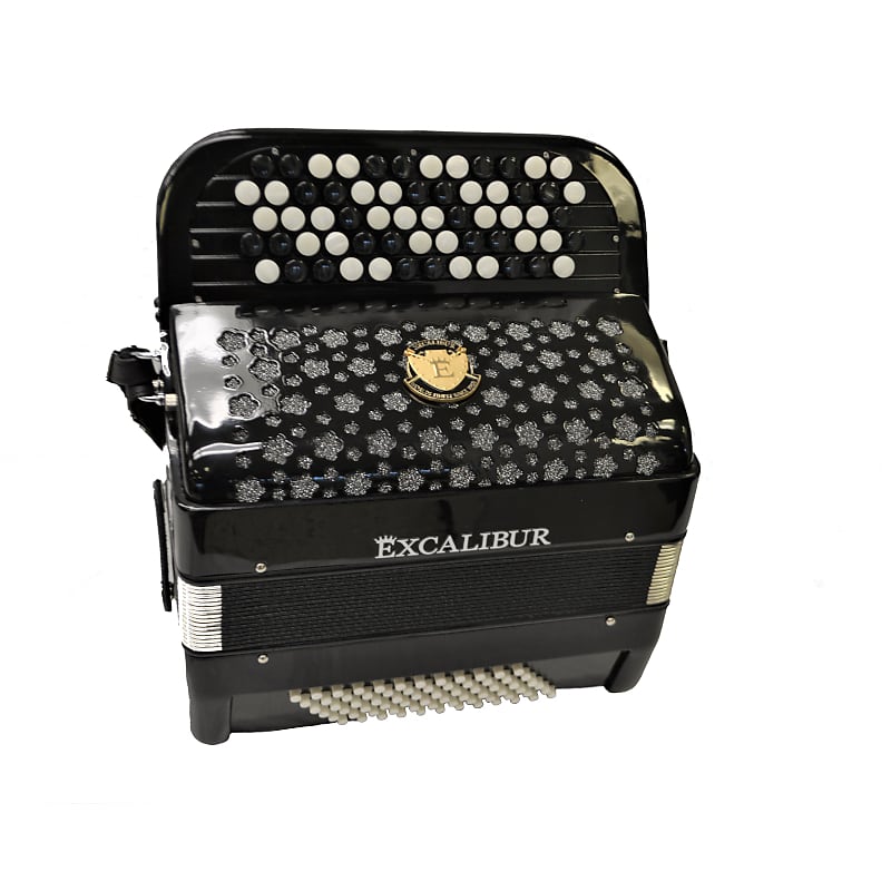 Excalibur Super Classic 72 Bass Chromatic Button Accordion - | Reverb