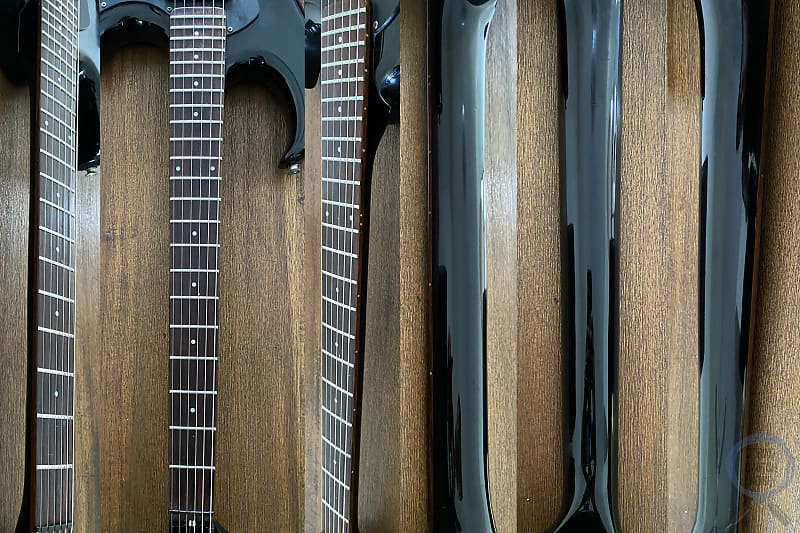 Aria Pro II Guitar, RS Wildcat, Black, MIJ, 1986, HSS SUPER