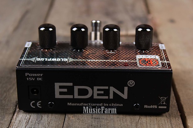 ベース EDEN GLOWPLUG TUBE WARMER Eden Glowplug Tube Warmer Bass Guitar Effects Pedal | Reverb