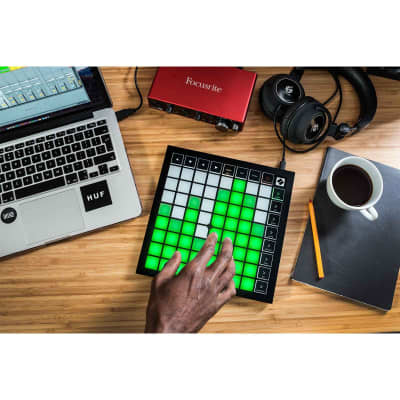 Novation Launchpad X Grid DJ Studio Controller for Ableton Live w Headphones image 9