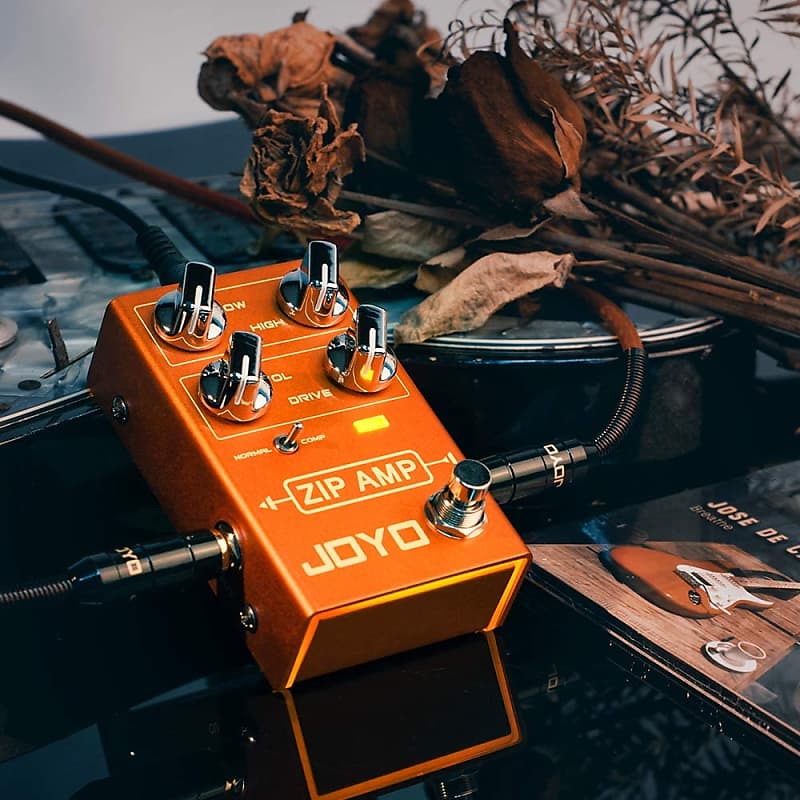 Joyo  R-04 Zip Amp Overdrive Electric Guitar Effect Pedal Strong Compression Gain Distortion image 1