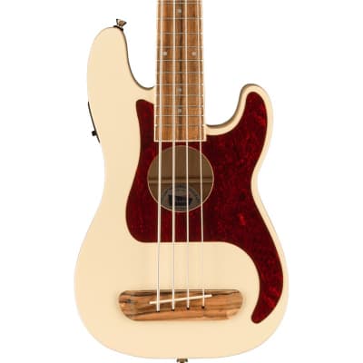 Fender Fullerton Precision Bass Uke, Olympic White image 1
