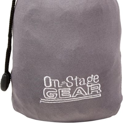 On-Stage Gray Keyboard Dust Cover for 88 Key Keyboards (KDA7088G) image 2