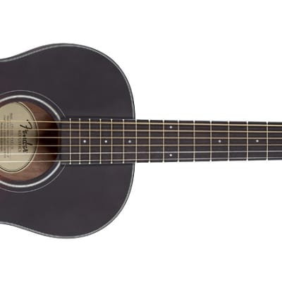 Fender CP-100 Classic Parlor Acoustic Guitar, Vintage Sunburst image 3