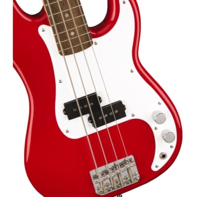 Squier Mini P Bass - Red image 4