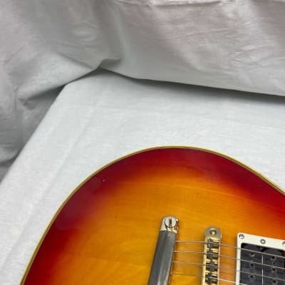 Aria Pro II LP-650 3 pickup Singlecut Guitar MIJ Made In Japan Vintage - Cherry Burst image 3