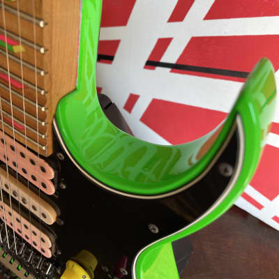 Ibanez JEM777-LG Steve Vai Signature with Edge Tremolo 1987 - 1988 - Loch Ness Green image 5