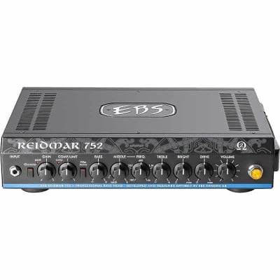 EBS Reidmar 752 Lightweight Class D Bass Amp Head - 750 Watt image 2