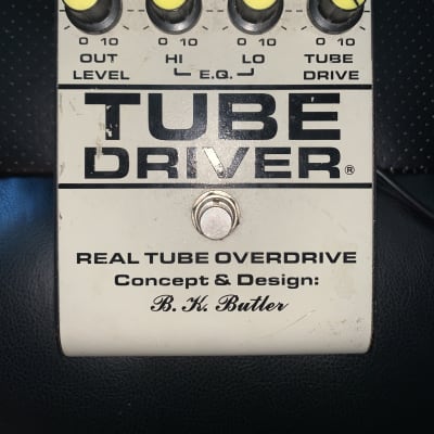 BK Butler Chandler real tube overdrive tube Driver (4-Knob)    Cream guitar  overdrive  effects  pedal made in  the USA 1 12ax7 tube  Eric Johnson for sale