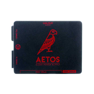 Walrus Audio Aetos 8 Output Power Supply, Black/Red (Gear Hero Exclusive) for sale