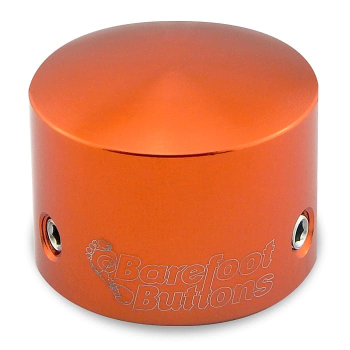 NEW BAREFOOT BUTTONS V1 - TALL BOY - ORANGE image 1