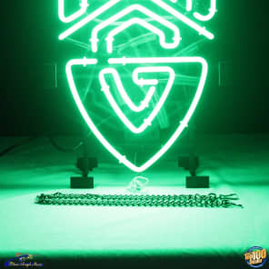 Guild Guitars Green Logo Neon Sign, Brand New!!! image 1