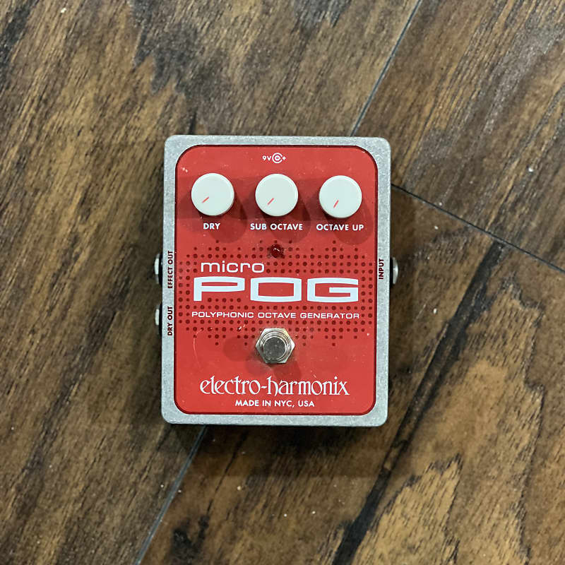 ElectroHarmonix Micro POG Polyphonic Octave Generator 2007 Reverb