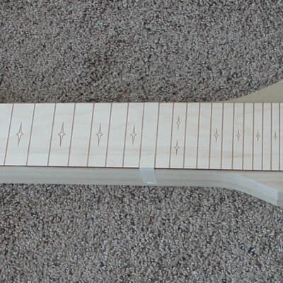 S10-23 scale Slide Steel Lap Guitar Kit usa DIY Builds StringThrough Brass Nut&Bridge GeorgeBoards™2 image 1