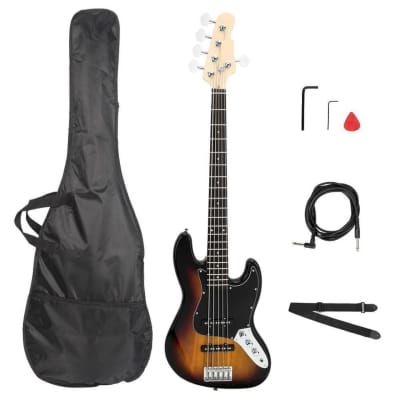 Schecter Diamond Series Stiletto Elite 5 String Bass | Reverb
