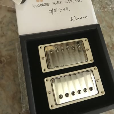 Wizz LTD VINTAGE WIRE PAF PICKUPS 2018 Cream | Reverb
