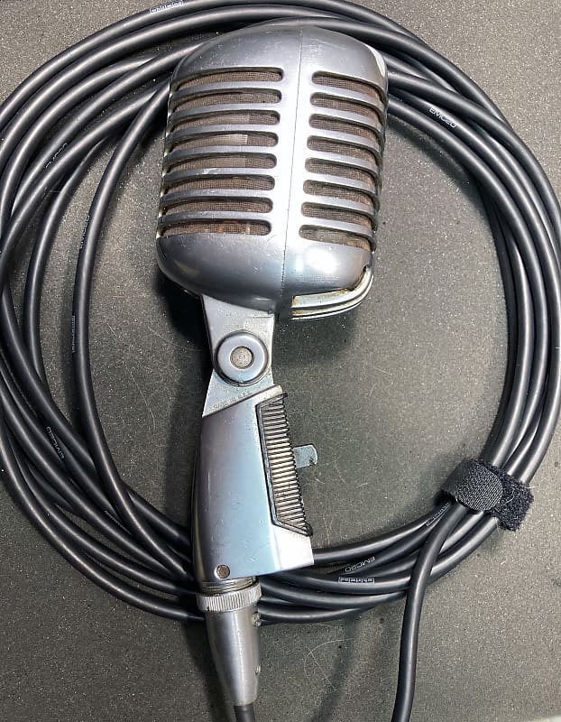 Shure 55SW Unidyne (1960s) with cable | Reverb