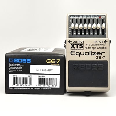 used XTS Modded Boss GE-7, Very Good Condition with Box