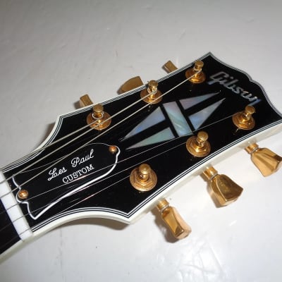 Gibson Custom Shop Gibson Les Paul Custom 2008 - White image 4