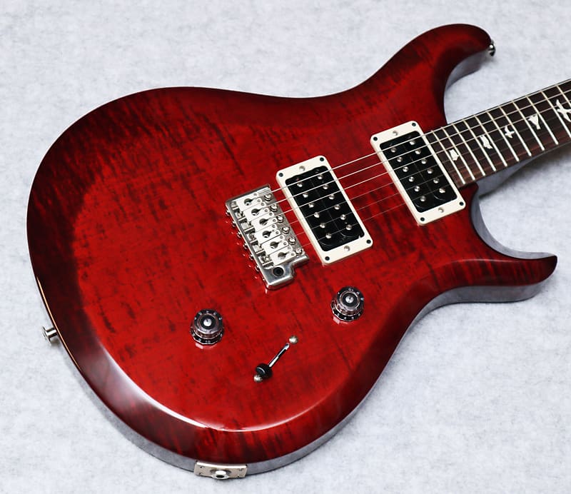 PRS S2 Custom 24 Electric Guitar Fire Red Burst Finish - | Reverb