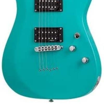 Schecter C-6 Deluxe 6-String Electric Guitar (Right-Hand, Satin Aqua) image 3