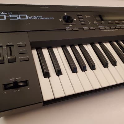 Roland D-50 61-Key Linear Synthesizer 1987 - 1992 - Black