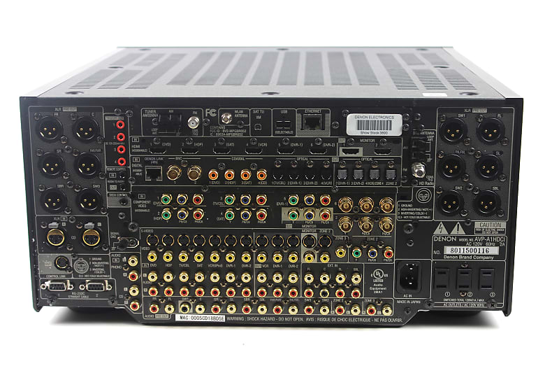 Denon AVP-A1HDCI A/V Processor Preamplifier Preamp | Reverb Denon AVP-A1HDCI A/V Processor Preamplifier Preamp | Reverb