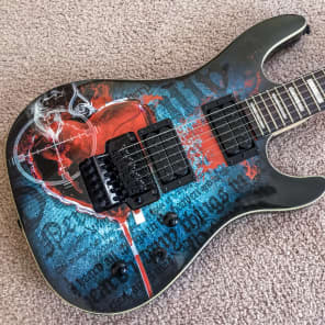 今話題のアイテムを Cort KX5-FR 2013 Transfusion Graphic - Stephen Jensen Arwork ギター