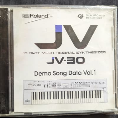N.O.S Roland JV-30 Demo Song Data Disk Vol 1