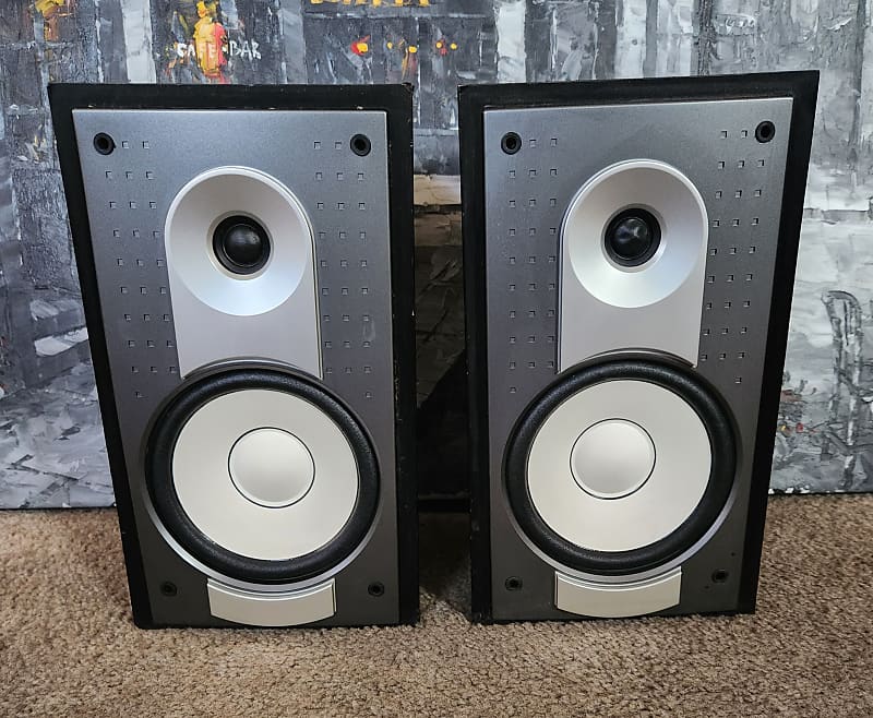 Vintage Yamaha NS-A203 2024 Bookshelf / Front Surround Sound Speakers (set of 2)