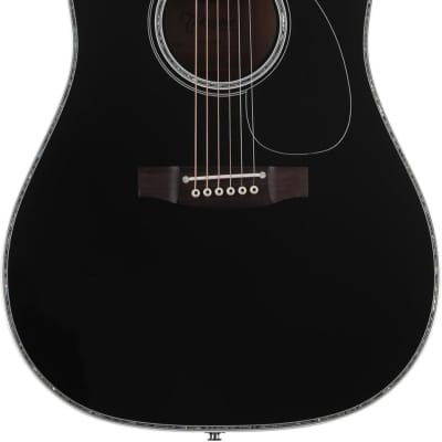 Takamine EF 381 DX-LH Acoustic Guitar - Black Auth Deal Free Shipping! 143 | Reverb
