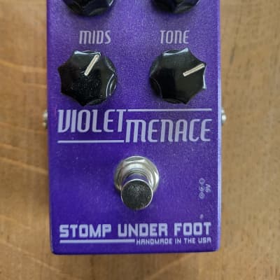 Reverb.com listing, price, conditions, and images for stomp-under-foot-violet-menace