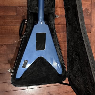 Gibson Custom Shop Richie Faulkner Signature Flying V Custom 2023 - Present - Pelham Blue image 9