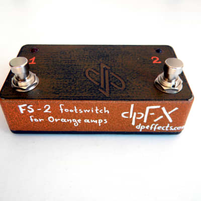 dpFX Pedals - FS-2 mini footswitch for Orange amps (single TRS jack) image 1
