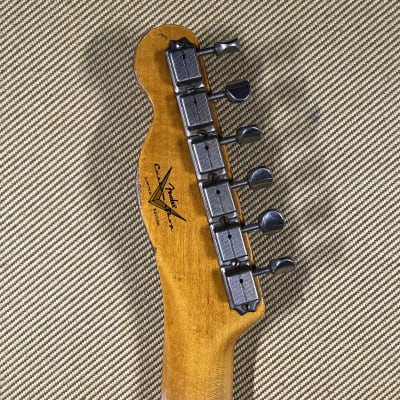 Fender Custom Shop Limited Edition 70th Anniversary Broadcaster Heavy Relic 2020 - Aged Nocaster Blonde image 9