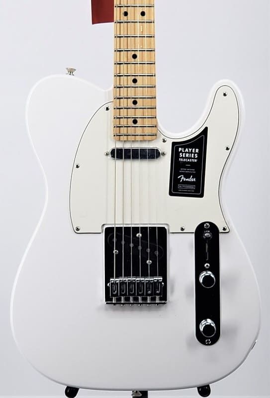 Fender Player Series Telecaster Polar White Ser#MX21229906 image 1