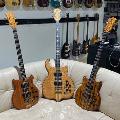 Alembic Series II SSB Short Scale Bass 1980 Zebrawood "Stanley Clarke's" Favorite ! image 17