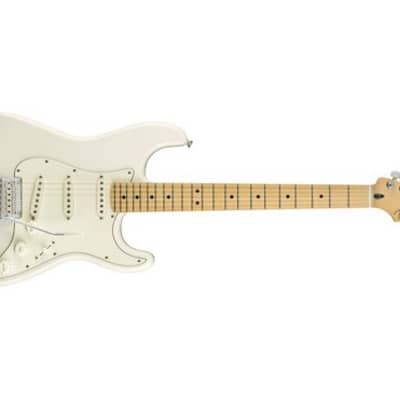 Fender Player Stratocaster Electric Guitar (Polar White, Maple Fingerboard)