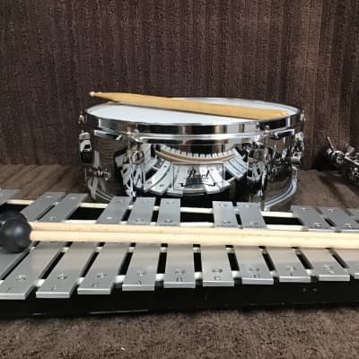 Pearl Xylophone Percussion Set w/Snare, Stand & Case image 1