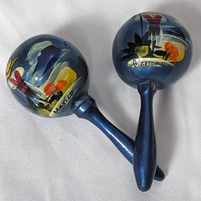 Handmade Traditional Wooden Maracas - Made in Mexico image 7